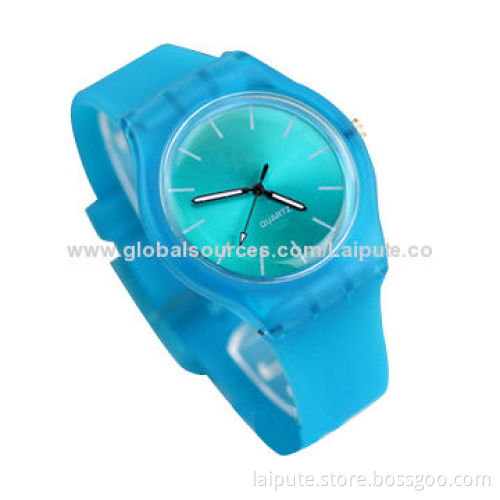 2014 Fashionable Colorful Silicone Watch, Customized Logos WelcomedNew